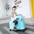 kids Trolley luggage bag travel suitcase children's trolley luggage spinner wheels Bag Cute Baby Carry On ride Trunk suitcase